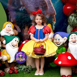 پیراهن مدل سفیدبرفی