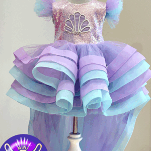 پیراهن مدل سلین (دنباله دار)